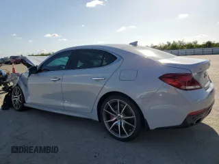 2019 Genesis G70 Advanced with VIN KMTG34LE3KU039652, listed as a Copart auction lot 51815815 with 44,403 mi miles and Salvage Title. Bid and sale history available at DreamBid. Image 2.