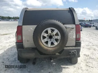 2006 Hummer H3 with VIN 5GTDN136268134259, listed as a Copart auction lot 51930325 with 0 mi miles and Non Repairable. Bid and sale history available at carsss.com. Image 6.