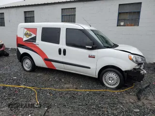2017 Ram ProMaster City Cargo Tradesman with VIN ZFBERFABXH6D69333, listed as a Copart auction lot 39277804 with 111,126 mi miles and . Bid and sale history available at DreamBid. Image 4.