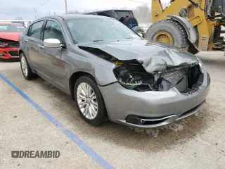 2013 Chrysler 200 Limited with VIN 1C3CCBCG5DN744103, listed as a Copart auction lot 51078075 with 157,279 mi miles and Salvage Title. Bid and sale history available at carsss.com. Image 4.