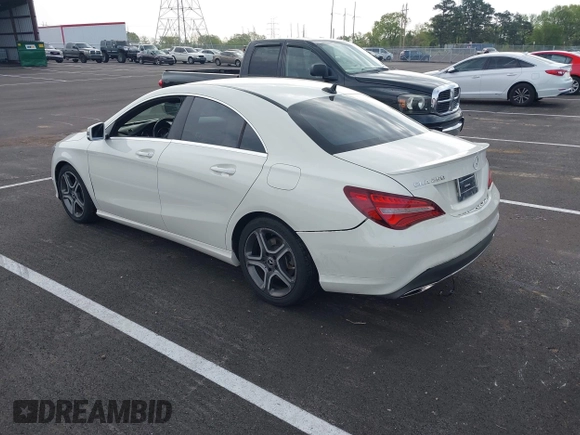 2018 Mercedes-Benz CLA 250 with VIN WDDSJ4EB7JN604260, listed as a IAAI auction lot 42001931 with 85,556 mi miles and . Bid and sale history available at DreamBid. Image 3.