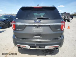 2017 Ford Explorer Platinum with VIN 1FM5K8HT1HGA03355, listed as a Copart auction lot 50296905 with 107,133 mi miles and Salvage Title. Bid and sale history available at carsss.com. Image 6.
