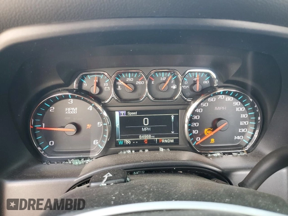 2015 Chevrolet Silverado 1500 LT with VIN 1GCNKREC1FZ284556, listed as a Copart auction lot 77100754 with 64,968 mi miles and Clean Title. Bid and sale history available at carsss.com. Image 9.
