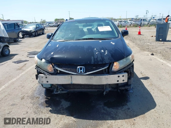 2012 Honda Civic Cpe LX with VIN 2HGFG3B50CH519325, listed as a IAAI auction lot 42084774 with 168,807 mi miles. Bid and sale history available at carsss.com. Image 13.