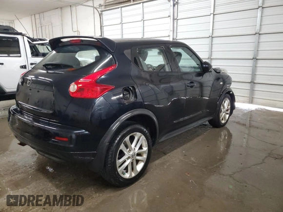 2012 Nissan Juke SV with VIN JN8AF5MR9CT109590, listed as a Copart auction lot 86820614 with 211,483 mi miles and Salvage Title. Bid and sale history available at carsss.com. Image 3.