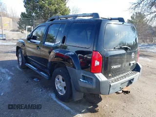 2007 Nissan Xterra S z VIN 5N1AN08U87C534736, wystawiony jako IAAI lot #41843587 z przebiegiem 160 762 mil mil oraz . Historia ofert i sprzedaży dostępna na DreamBid. Obrazek 3.
