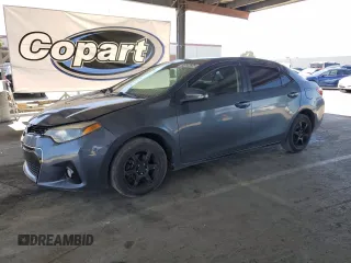 2014 Toyota Corolla L with VIN 5YFBURHE9EP116537, listed as a Copart auction lot 55142605 with 137,374 mi miles and Salvage title. Bid and sale history available at DreamBid. Image 1.
