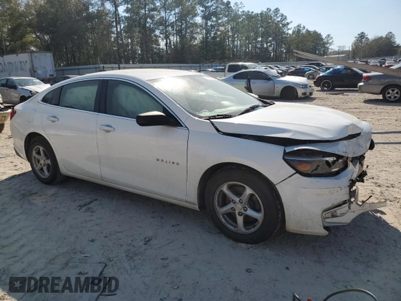 2018 Chevrolet Malibu LS with VIN 1G1ZB5ST9JF213851, listed as a Copart auction lot 49212805 with 179,252 mi miles and Salvage Title. Bid and sale history available at DreamBid. Image 4.