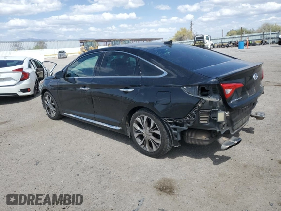 2015 Hyundai Sonata Sport with VIN 5NPE34AB5FH259115, listed as a Copart auction lot 50923435 with 115,160 mi miles and Salvage Title. Bid and sale history available at carsss.com. Image 2.