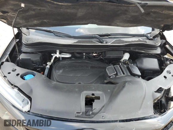 2021 Honda Pilot Special Edition with VIN 5FNYF5H29MB022140, listed as a Copart auction lot 54865815 with 87,294 mi miles and Salvage Title. Bid and sale history available at DreamBid. Image 12.
