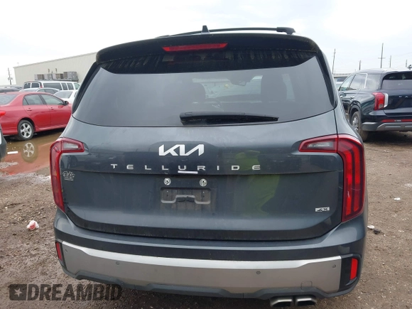 2023 Kia Telluride S with VIN 5XYP6DGC7PG339945, listed as a IAAI auction lot 41903398 with 25,072 mi miles and . Bid and sale history available at DreamBid. Image 16.