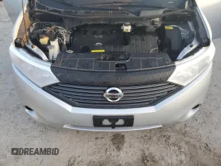 2015 Nissan Quest S with VIN JN8AE2KP4F9123711, listed as a Copart auction lot 73862824 with 0 mi miles and Salvage Title. Bid and sale history available at carsss.com. Image 11.
