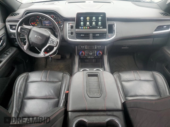 2021 Chevrolet Suburban RST with VIN 1GNSKEKT0MR457391, listed as a Copart auction lot 44628355 with 36,813 mi miles and Salvage Title. Bid and sale history available at carsss.com. Image 8.