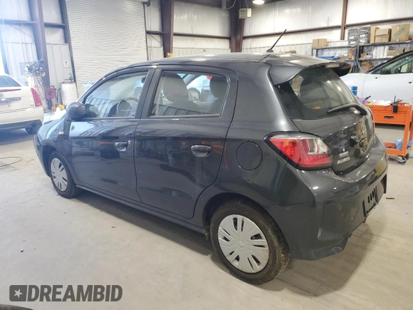 2024 Mitsubishi Mirage ES with VIN ML32AUHJ5RH015590, listed as a Copart auction lot 53115655 with 2,969 mi miles and Salvage title. Bid and sale history available at DreamBid. Image 2.