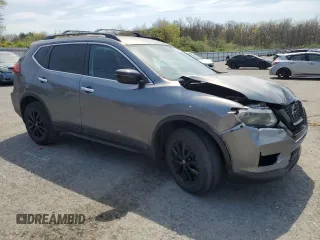 2018 Nissan Rogue SV with VIN 5N1AT2MV8JC725841, listed as a Copart auction lot 54369105 with 113,047 mi miles and Salvage Title. Bid and sale history available at DreamBid. Image 4.