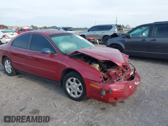 2003 Mercury Sable GS with VIN 1MEFM50U33A625231, listed as a IAAI auction lot 41857517 with 187,596 mi miles and . Bid and sale history available at DreamBid. Image 1.