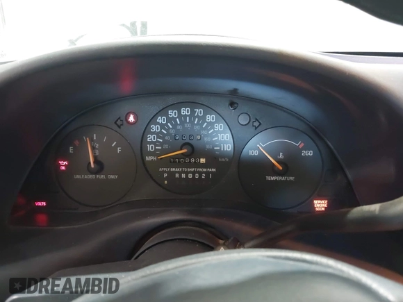 1998 Chevrolet Lumina with VIN 2G1WL52M0W1136830, listed as a IAAI auction lot 41860190 with 110,393 mi miles and . Bid and sale history available at DreamBid. Image 7.