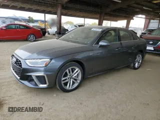 2020 Audi A4 Premium Plus with VIN WAUENAF44LN004905, listed as a Copart auction lot 45164185 with 29,095 mi miles and Salvage Title. Bid and sale history available at DreamBid. Image 1.