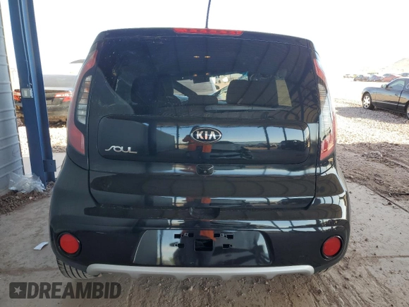2018 Kia Soul + with VIN KNDJP3A58J7564855, listed as a Copart auction lot 54271355 with 92,384 mi miles and Salvage Title. Bid and sale history available at carsss.com. Image 6.