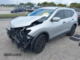 2017 Nissan Rogue SV with VIN KNMAT2MT1HP561144, listed as a IAAI auction lot 42010660 with 69,313 mi miles. Bid and sale history available at carsss.com. Image 18.