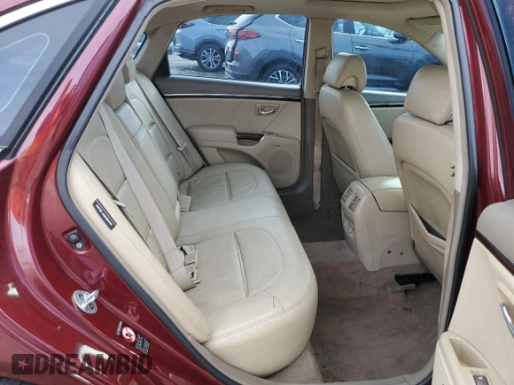 2009 Hyundai Azera Limited with VIN KMHFC46F49A358970, listed as a Copart auction lot 82125714 with 208,090 mi miles and Salvage Title. Bid and sale history available at DreamBid. Image 10.