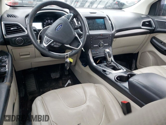 2016 Ford Edge Titanium with VIN 2FMPK4K94GBB08895, listed as a Copart auction lot 83785604 with 152,684 mi miles and Non Repairable. Bid and sale history available at DreamBid. Image 8.