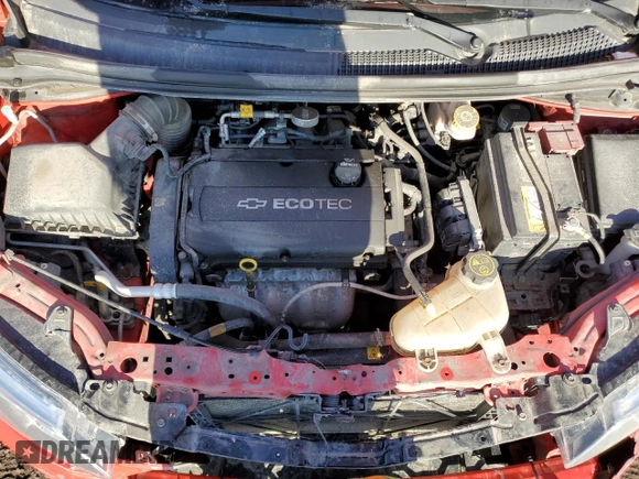 2017 Chevrolet Sonic LT with VIN 1G1JD6SH3H4170686, listed as a Copart auction lot 48811315 with 160,564 mi miles and Salvage Title. Bid and sale history available at carsss.com. Image 11.