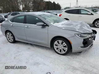 2015 Chrysler 200 Limited with VIN 1C3CCCAG6FN506420, listed as a Copart auction lot 44600225 with 336,037 mi miles and Clean Title. Bid and sale history available at carsss.com. Image 4.