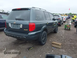 2005 Honda Pilot EX-L z VIN 5FNYF18585B063041, wystawiony jako IAAI lot #42267835 z przebiegiem 206 067 mil mil oraz . Historia ofert i sprzedaży dostępna na DreamBid. Obrazek 4.