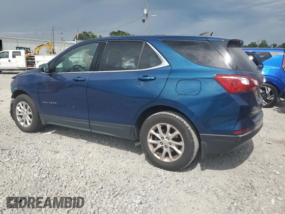 2019 Chevrolet Equinox LT with VIN 2GNAXKEV9K6272063, listed as a Copart auction lot 55803365 with 102,425 mi miles and Salvage title. Bid and sale history available at DreamBid. Image 2.