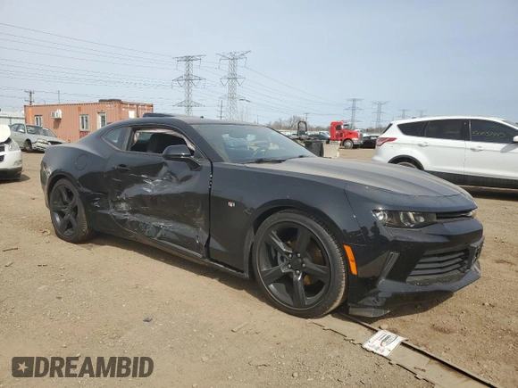 2017 Chevrolet Camaro 1LT with VIN 1G1FB1RX5H0146604, listed as a Copart auction lot 50805325 with 16,169 mi miles and Salvage Title. Bid and sale history available at DreamBid. Image 4.