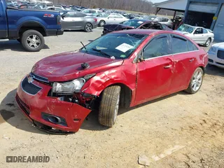 2012 Chevrolet Cruze LTZ with VIN 1G1PH5SC8C7137803, listed as a IAAI auction lot 41773255 with 136,268 mi miles. Bid and sale history available at carsss.com. Image 18.