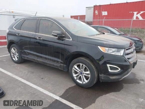 2017 Ford Edge Titanium with VIN 2FMPK4K82HBB14106, listed as a IAAI auction lot 41925945 with 96,243 mi miles. Bid and sale history available at carsss.com. Image 1.
