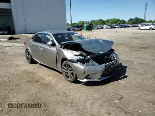 2015 Lexus IS 250 with VIN JTHCF1D20F5029733, listed as a Copart auction lot 54799855 with 61,185 mi miles and Salvage title. Bid and sale history available at DreamBid. Image 13.