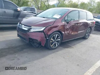 2018 Honda Odyssey Elite with VIN 5FNRL6H94JB067479, listed as a IAAI auction lot 42100911 with 160,174 mi miles and . Bid and sale history available at DreamBid. Image 17.