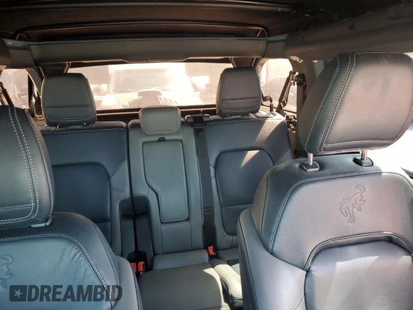 2022 Ford Bronco with VIN 1FMEE5DP3NLB62749, listed as a Copart auction lot 52227435 with 59,444 mi miles and Salvage Title. Bid and sale history available at DreamBid. Image 10.
