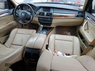 2007 BMW X5 3.0si with VIN 4USFE43547LY77328, listed as a Copart auction lot 44208155 with 107,481 mi miles and Salvage Title. Bid and sale history available at carsss.com. Image 8.