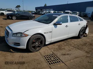 2011 Jaguar XJ XJL with VIN SAJWA2GB8BLV10321, listed as a Copart auction lot 60395485 with Not provided miles and Salvage title. Bid and sale history available at DreamBid. Image 1.