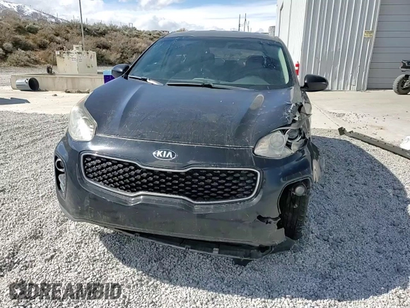 2018 Kia Sportage LX with VIN KNDPMCAC8J7316512, listed as a Copart auction lot 47143515 with 117,147 mi miles and Salvage Title. Bid and sale history available at DreamBid. Image 12.