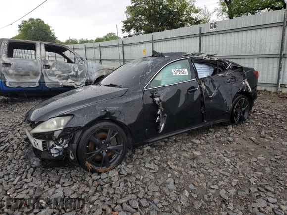 2010 Lexus IS 350 with VIN JTHBE5C27A5023928, listed as a Copart auction lot 53799825 with Not Provided miles and Salvage Title. Bid and sale history available at DreamBid. Image 1.