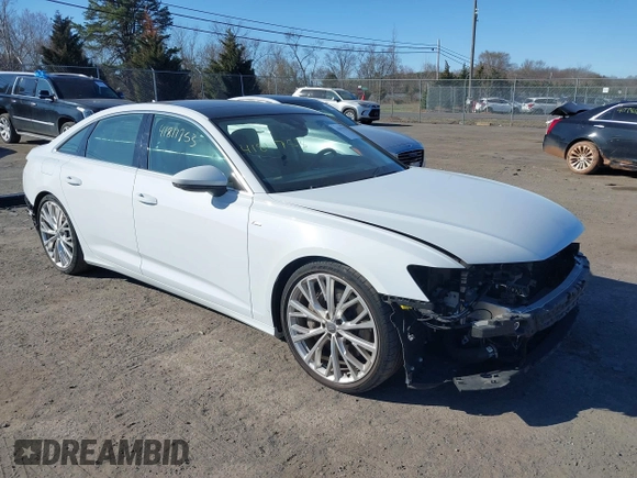 2019 Audi A6 Prestige with VIN WAUM2AF22KN044384, listed as a IAAI auction lot 41811753 with 38,602 mi miles and . Bid and sale history available at DreamBid. Image 1.