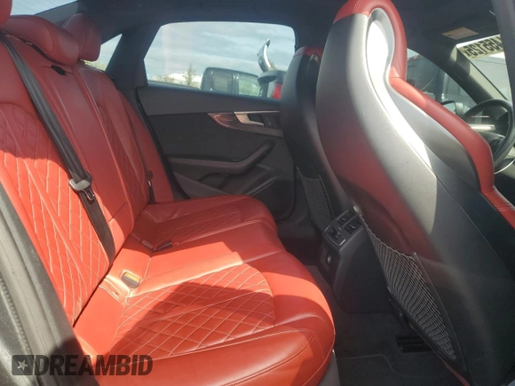 2018 Audi S4 Prestige z VIN WAUC4AF44JA123438, wystawiony jako Copart lot #51455125 z przebiegiem Nie podano mil oraz Szkody całkowita. Historia ofert i sprzedaży dostępna na DreamBid. Obrazek 10.
