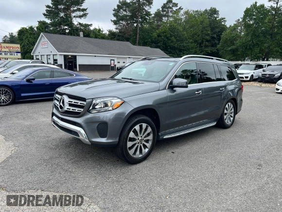 2019 Mercedes-Benz GLS 450 z VIN 4JGDF6EE8KB234462, wystawiony jako Copart lot #64525955 z przebiegiem 137 018 mil mil oraz Czysty tytuł • Clean title. Historia ofert i sprzedaży dostępna na DreamBid. Obrazek 2.