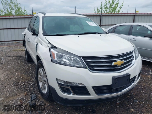 2014 Chevrolet Traverse LT with VIN 1GNKRGKD6EJ273783, listed as a IAAI auction lot 42103544 with 107,179 mi miles and . Bid and sale history available at DreamBid. Image 1.