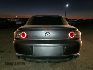 2005 Mazda RX-8 with VIN JM1FE17N950157715, listed as a Copart auction lot 76077944 with 102,174 mi miles and Salvage Title. Bid and sale history available at carsss.com. Image 6.