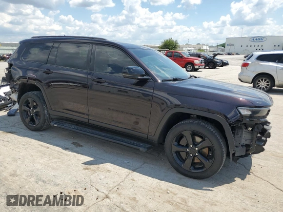 2023 Jeep Grand Cherokee Limited z VIN 1C4RJKBG6P8750766, wystawiony jako Copart lot #55842705 z przebiegiem 49 745 mil mil oraz Szkoda całkowita • Salvage title. Historia ofert i sprzedaży dostępna na DreamBid. Obrazek 4.