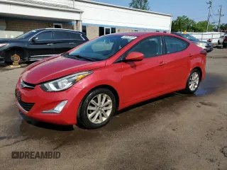 2014 Hyundai Elantra SE z VIN KMHDH4AEXEU049682, wystawiony jako Copart lot #60430585 z przebiegiem 154 815 mil mil oraz Szkoda całkowita • Salvage title. Historia ofert i sprzedaży dostępna na DreamBid. Obrazek 1.