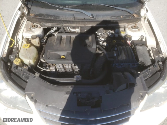 2010 Chrysler Sebring LX with VIN 1C3BC4EB9AN172103, listed as a Copart auction lot 46845725 with 169,721 mi miles and Salvage Title. Bid and sale history available at carsss.com. Image 11.