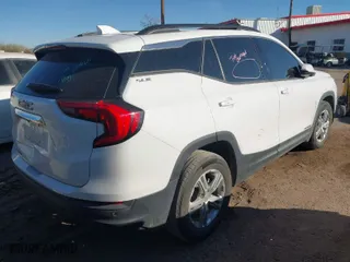 2019 GMC Terrain SLE with VIN 3GKALMEV9KL214535, listed as a IAAI auction lot 41603886 with 101,008 mi miles. Bid and sale history available at carsss.com. Image 4.