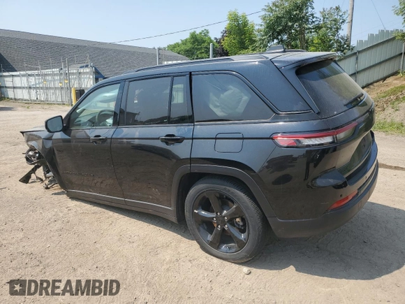 2024 Jeep Grand Cherokee Altitude X with VIN 1C4RJHAG6RC148468, listed as a Copart auction lot 60158895 with 16,210 mi miles and Salvage title. Bid and sale history available at DreamBid. Image 2.